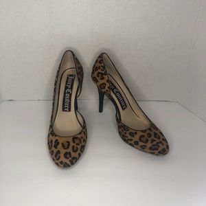 Juicy Couture Leopard Print Heels Sz 8